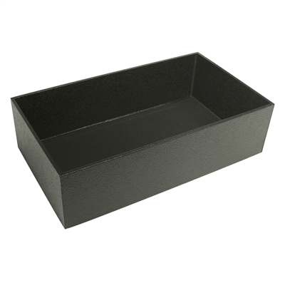 1-4(BK) 3"H Standard Size Utility Tray