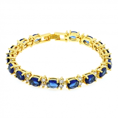 101360 Gold Layered Tennis Bracelet