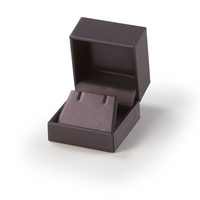 1562E/PP Purple  Leatherette Earring Box