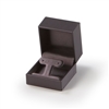 1572ET/PP Purple  Leatherette Earring Box