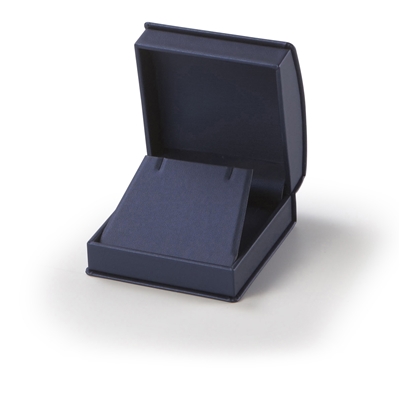 1604EP/NV NAVY BLUE EAR./PENDANT BOX