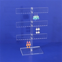 1609-3 Acrylic Earring Stand