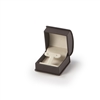 1612ET/CB BEIGE/BROWN  T - EARRING  BOX