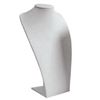 182-8L (W) WHITE NECKLACE STAND