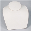 189-5L(WH ) Low Profile Necklace Display Bust