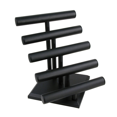 216-5AL(BK) Five-Tier T-Bar Display