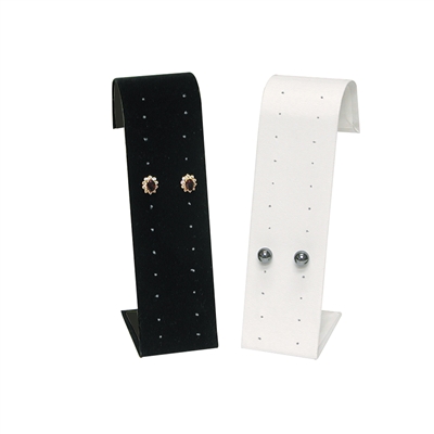 238-1(BK) Black Velvet Multi-pair Earring Stand