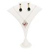 240-8L (WH)Curved Earring/Pendant Stand