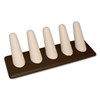 2405-CB CHOCOLATE/BEIGE 5 FINGER DISPLAY