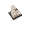 2441S/CB CHOCOLATE/BEIGE RING STAND