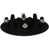 245A-10(BK) Finger Shaped Ring Display