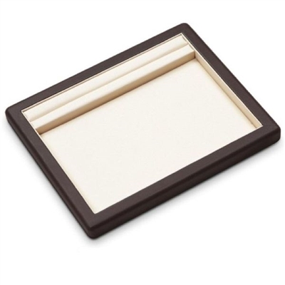 2498B/CB CHOCOLATE/BEIGE COUNTER TRAY