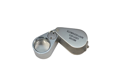 Jewelers Loupe with LED Light, Item No. 29.608