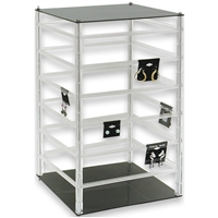 3101-2 Acrylic Revolving Earring Display Rack