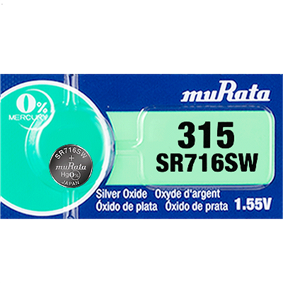 315 Sony - muRata Silver Oxide Watch Battery