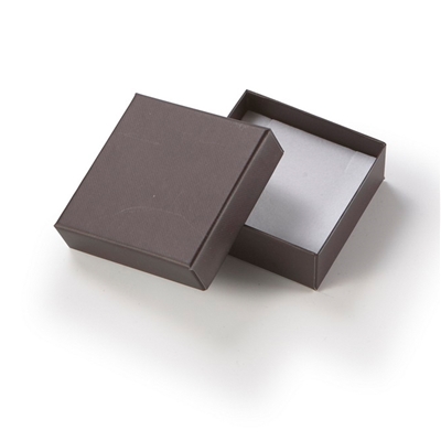 3183/ SV SILVER CARDBOARD PENDANT/ EARRING BOX