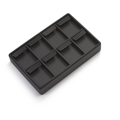 3508/BK BLACK 8 EARRING TRAY