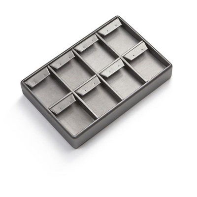 3508/SV SILVER/GRAY 8 EARRING TRAY