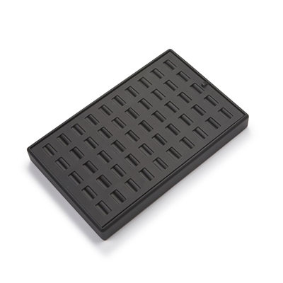 3607RS/BK BLACK 50 RING TRAY