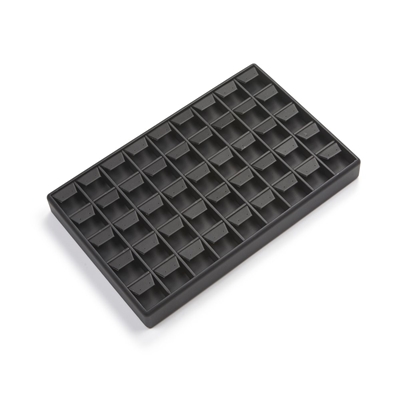 3614E/BK  BLACK 45 EARRING TRAY