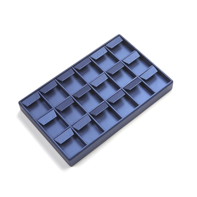 3624E/NV  NAVY BLUE 18 EARRING TRAY