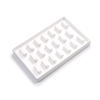 3633 WHITE 20 RING TUBE TRAY