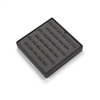 3701(BK) Stackable Leatherette Trays 33 Slot Ring