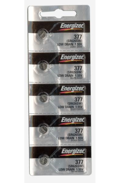 15 377 / 376 Battery SR626SW Energizer Watch Batteries