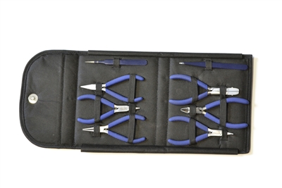 46.395 Complete Plier/Tweezer Tool Set â€“ 8 Pieces