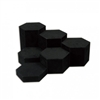 513-1(BK) Hexagon Display Risers Set