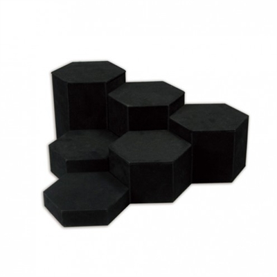 513-1(BK) Hexagon Display Risers Set