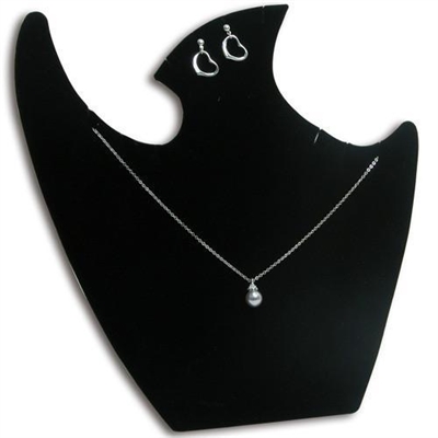 67-1 (BK) Combination Necklace and Earring Display with Easel