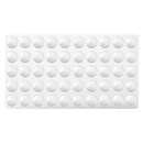 83-2(WH) Acrylic Jar Gemstone Tray Liner (50 Jars)