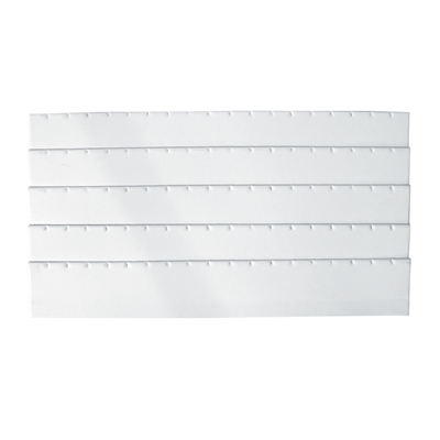 92-E3(WH) White Tray Insert Earring Pad - 45 Pr.