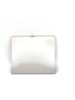 93-4L(WH) White Leatherette  Half Size Jewelry Tray  Padded Insert