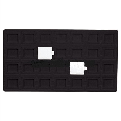 96-28 (BK)Flocked Plastic Tray Insert