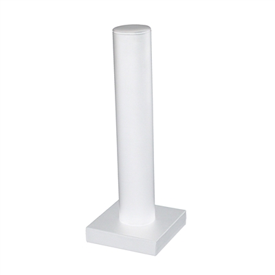 BD-2701L (WH) White Leatherette Bracelet Bar Display