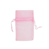 BX1292(LP)  Pink Organza Drawstring Pouch