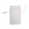 BX1292-WH White Organza Drawstring Gift Pouches