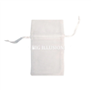 BX1294(WH) White  Organza Drawstring Pouch