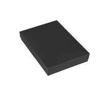 BX2865-MB Matte Black Cotton Filled Box