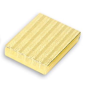 BX2885 Gold Paper Cotton Filled Boxes