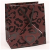 BX3857-LD Leopard Print Paper Tote Bags