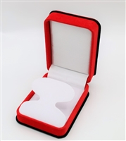 DF13(RED) Deluxe Flock T-Earring Box