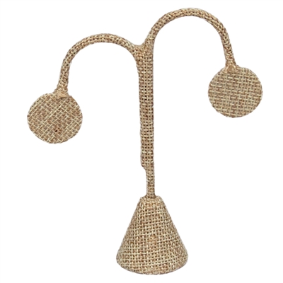 ED-2412N-N3 Burlap Earring Tree