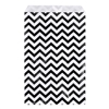 EN014-BK  Black Chevron Paper Gift Bag