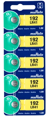 Sony LR41 (192 ) Mercury Free Alkaline Button Battery