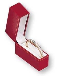 LW4(R,W)  Red Classic Small Bangle Box