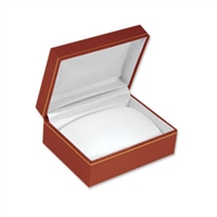 LW9 Leatherette Watch Box (Red/White)