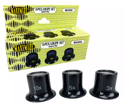 MG900 BLACK LOUPE SET